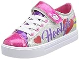 Heelys HLY-G2W-1663 Schuhe mit Rollen, Silver Rainbow Heart, 34 EU
