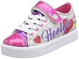 Heelys HLY-G2W-1663 Schuhe mit Rollen, Silver Rainbow Heart, 34 EU