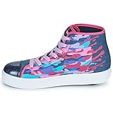 Heelys Veloz (he101028) Schuhe mit Rollen, Denim Multi Rainbow, 35 EU