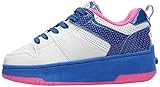 Heelys Pop, Mädchen Lauflernschuhe Sneakers, White/Blue/Neon Pink -...